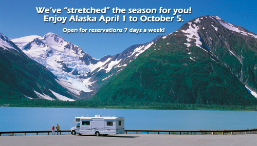 Alaska motorhome rentals