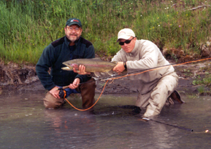 rainbow trout fly fishing